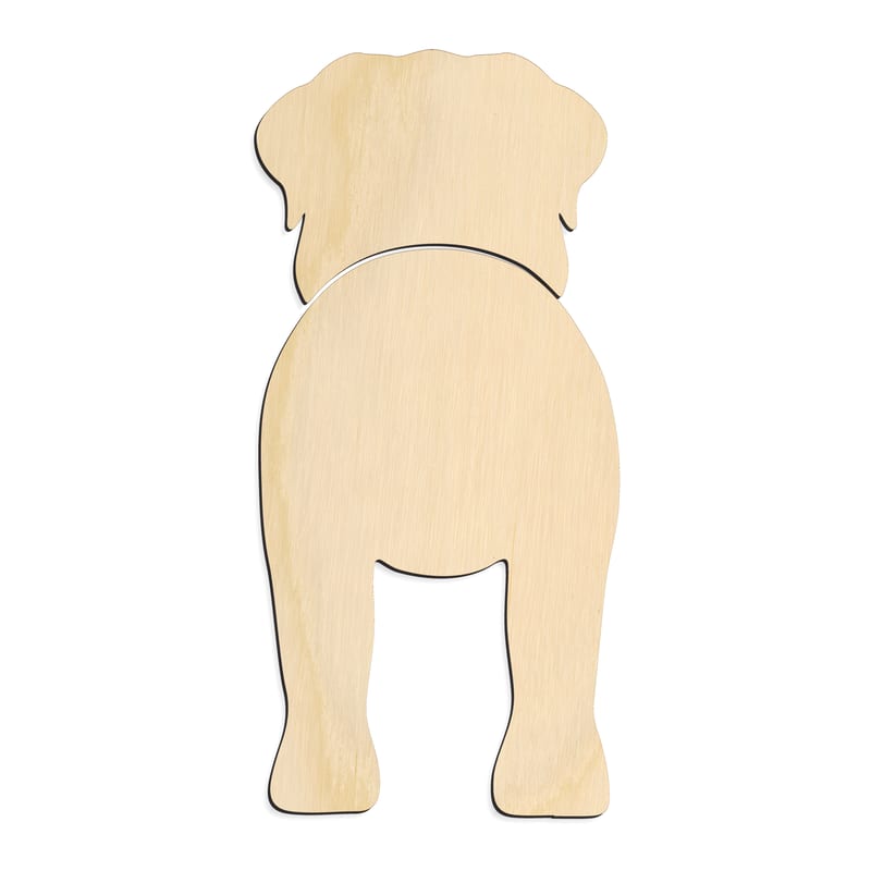 Laser-cut baltic birch silhouette of ANATOLIAN SHEPHERD DOG