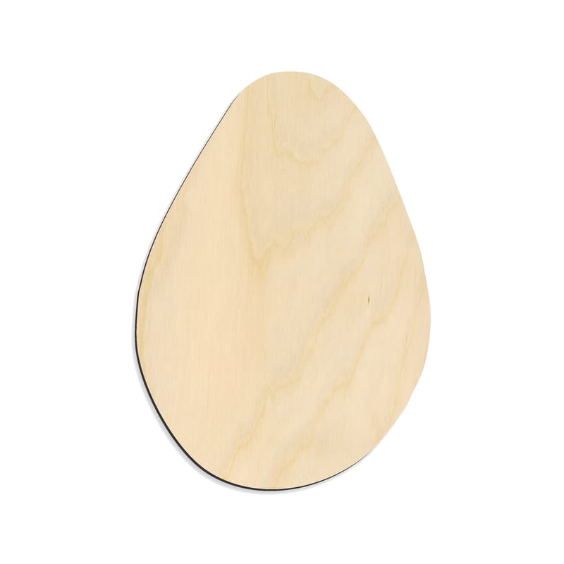 Laser-cut baltic birch silhouette of Avocado Cutout