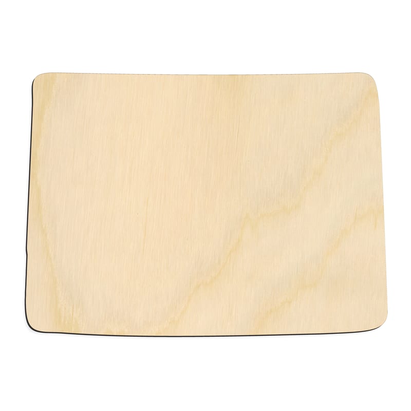 Laser-cut baltic birch silhouette of COLORADO STATE CRAFT VARIANT