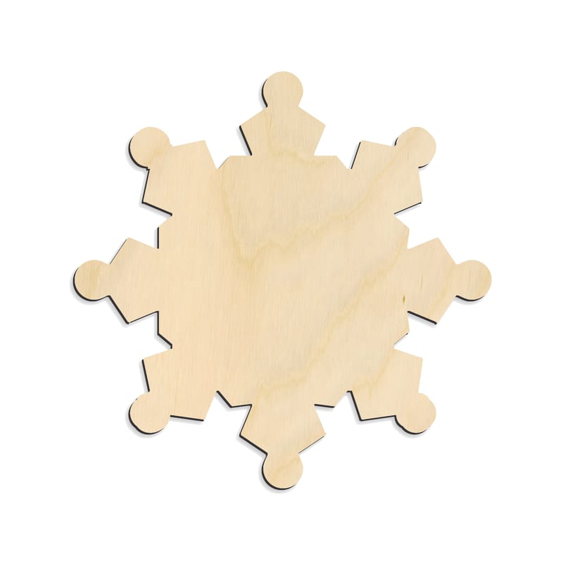 Laser-cut baltic birch silhouette